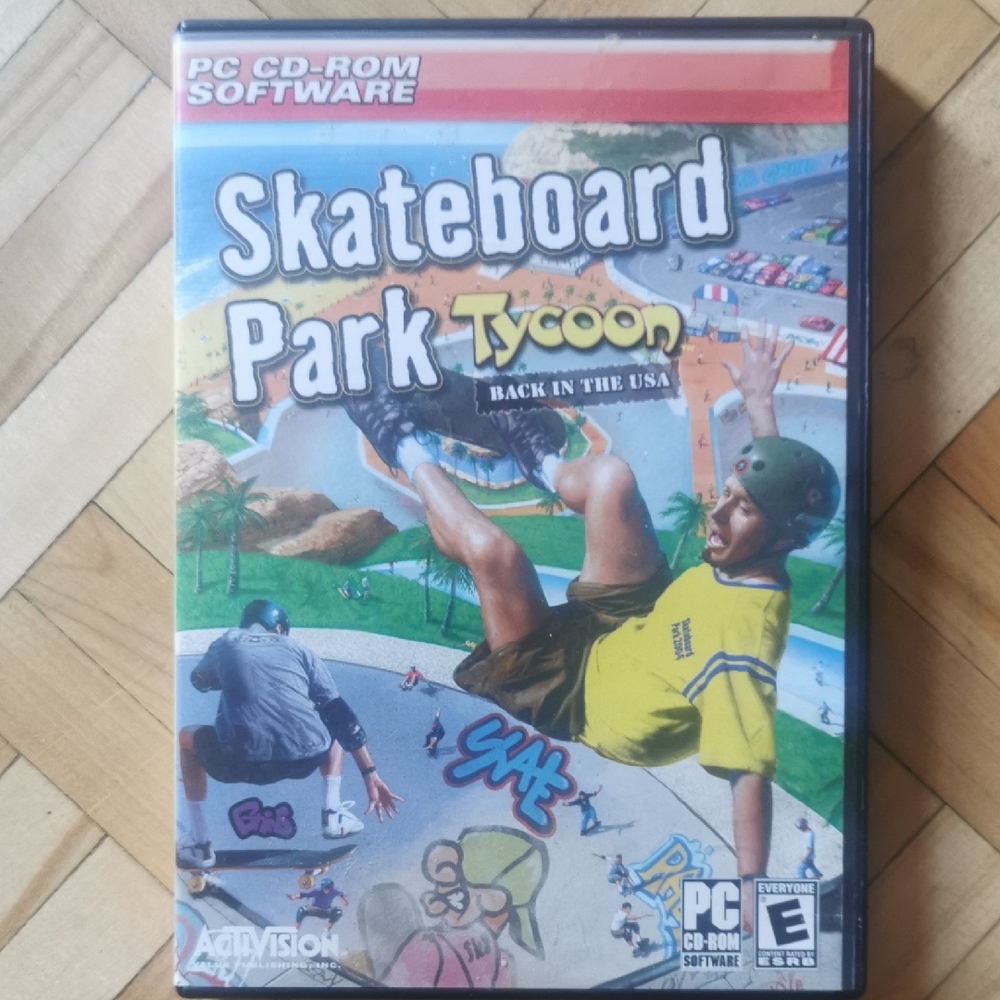 Vintage 2003 Skateboard Park Game Nostalgia